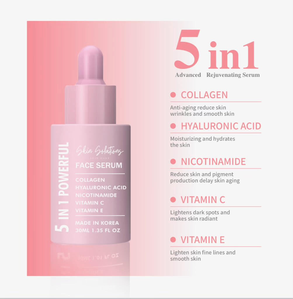 5 in 1 Face Serum