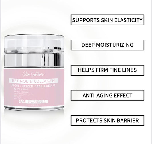 Retinol & Collagen Moisturizer Face Cream