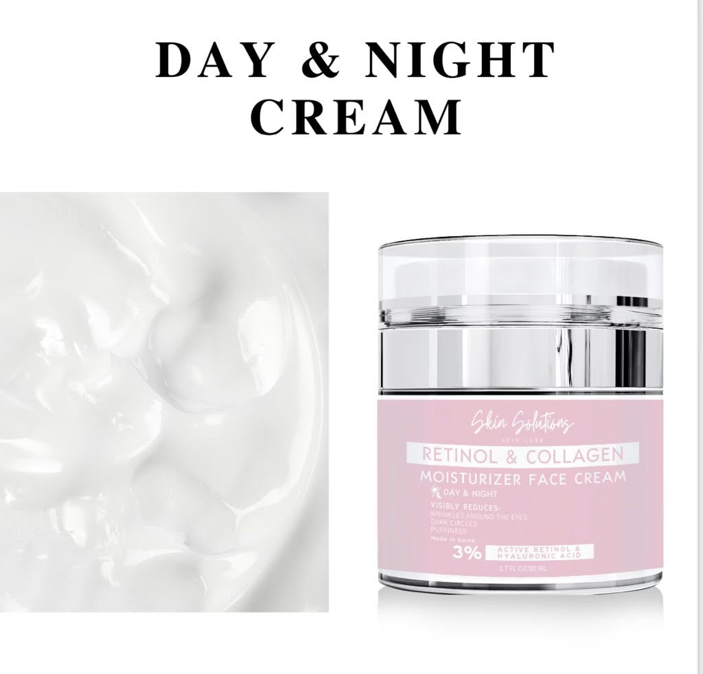 Retinol & Collagen Moisturizer Face Cream